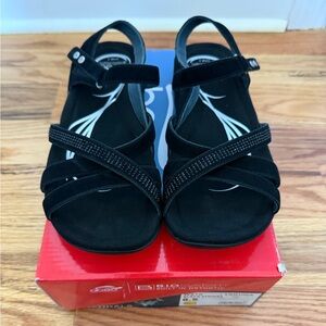 ABEO Laguna Black Stones Neutral Sandal size 8.5